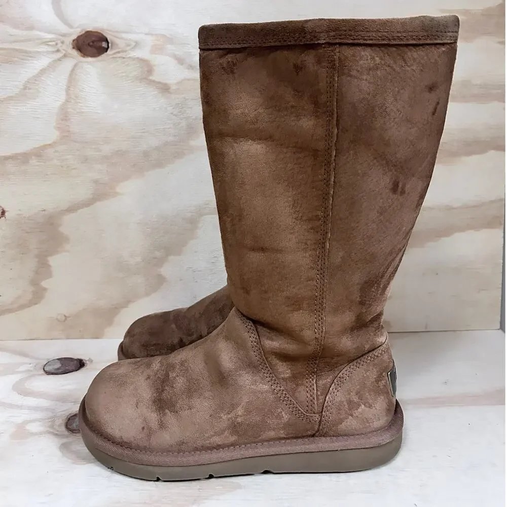 UGG Australia - Kenlys Tall - Winter Boots - Brown - Women's - 6 - S/N 1890